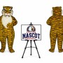 Realistic Tiger Mascot Costume