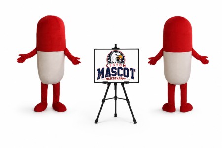 Pill Capsule Mascot Costume