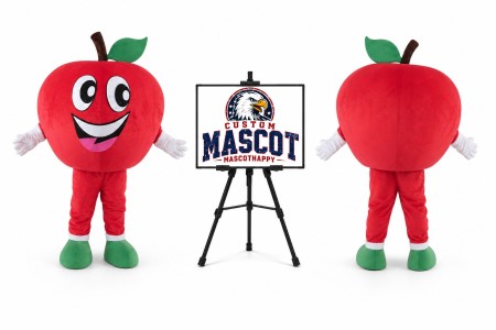 Apple Mascot Costume for Food Events