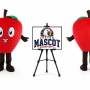 Apple Mascot Costume for Food Events
