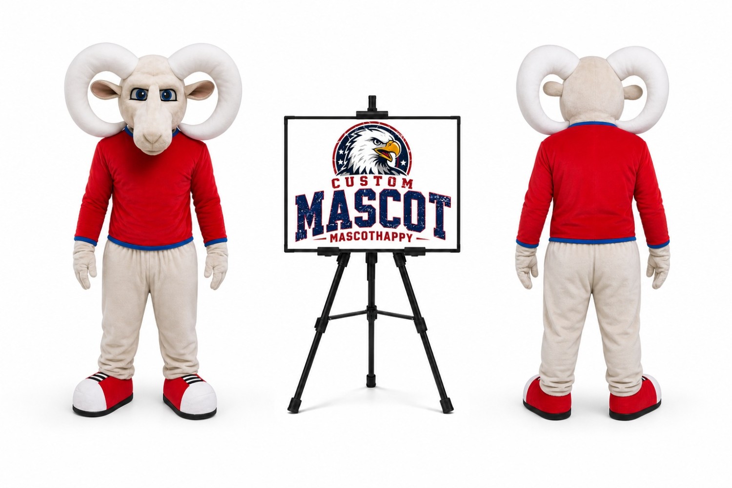 Bighorn Ram Goat Mascot Costume Bighorn Ram Goat Mascot Costume