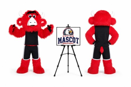 Bull Sport Mascot Costume for Sports Events