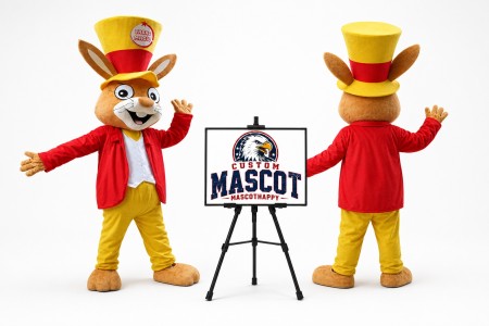 Bunny Rabbit Mascot Costume for Easter Events