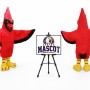 Cardinal Mascot Costume