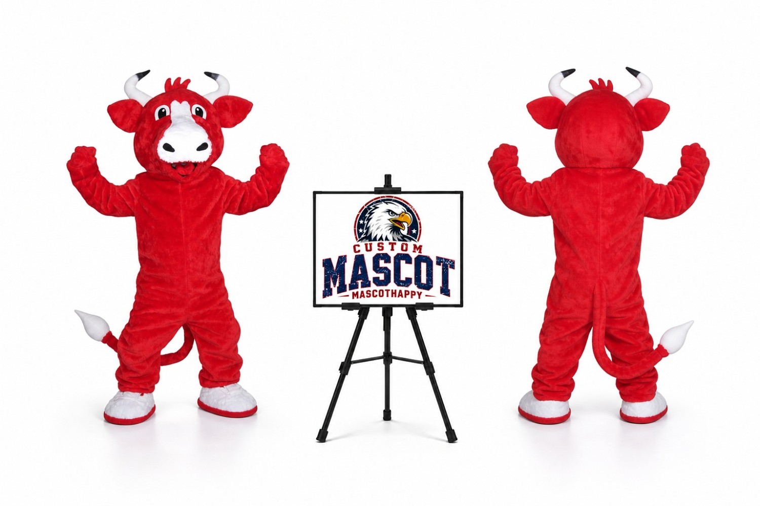 Cow Bull Cattle Mascot Costume Cow Bull Cattle Mascot Costume