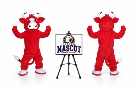 Cow Bull Cattle Mascot Costume