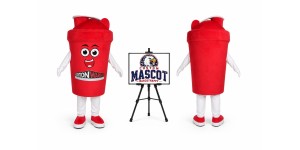 Cup Mascot Costume Cup Mascot Costume