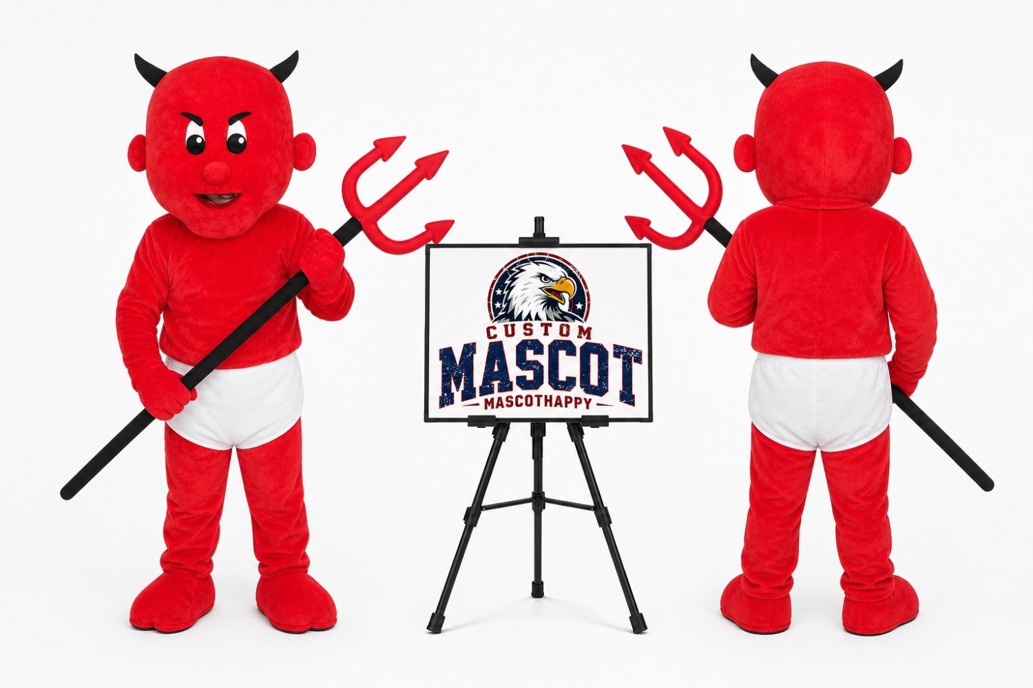 Devil Halloween Mascot Costume for Halloween Events Devil Halloween Mascot Costume for Halloween Events