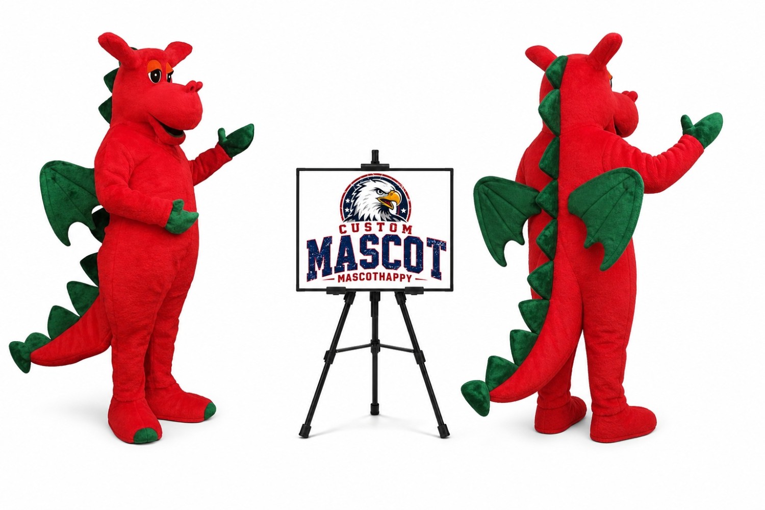 Dinosaur Dragon Mascot Costume Dinosaur Dragon Mascot Costume