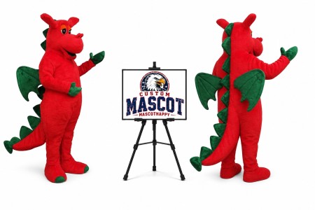 Dinosaur Dragon Mascot Costume