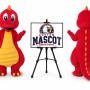 Dinosaur Mascot Costume