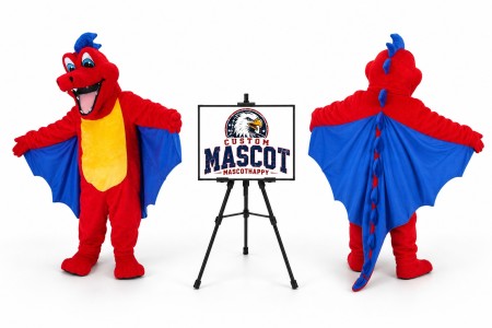 Dragon Dinosaur Mascot Costume