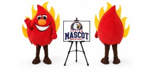 Fire Mascot Costume Fire Mascot Costume