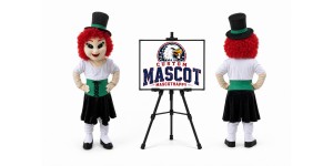 Hair Elf Mascot Costume Hair Elf Mascot Costume