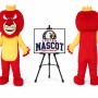 Hair Lion Mascot Costume