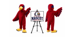 Hawk Eagle Mascot Costume Hawk Eagle Mascot Costume