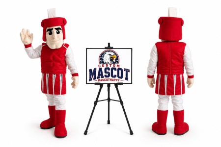 Knight Spartan Mascot Costume