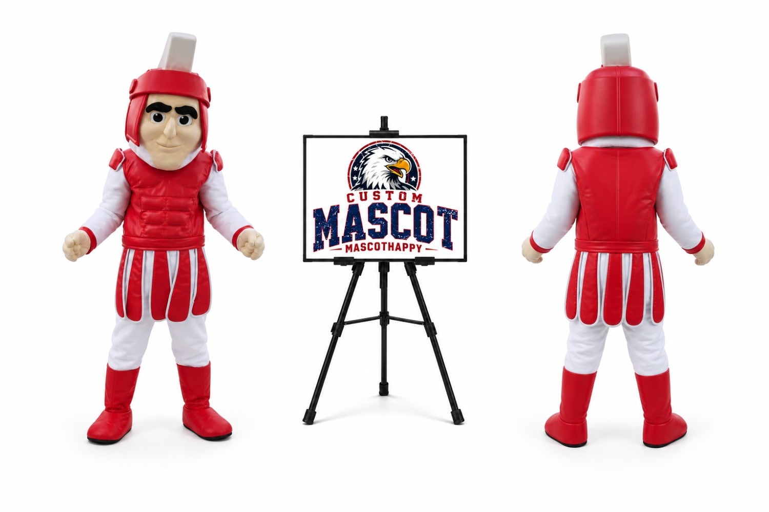 Knight Spartan Trojan Mascot Costume Knight Spartan Trojan Mascot Costume