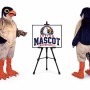 Legged Hawk Mascot Costume for Easter Events