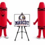 Lipstick Mascot Costume