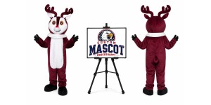 Nose Deer Moose Mascot Costume Nose Deer Moose Mascot Costume