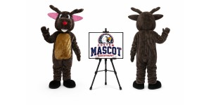 Nose Deer Mascot Costume Nose Deer Mascot Costume