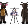 Nose Deer Mascot Costume