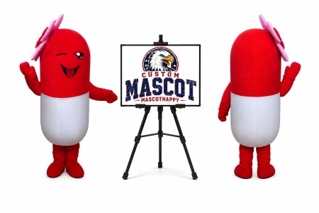 Pill Mascot Costume