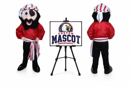 Pirate Halloween Mascot Costume for Halloween Events
