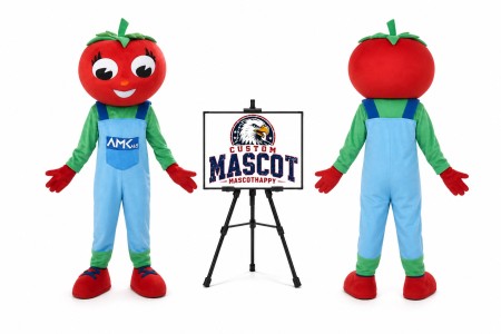 Tomato Apple Mascot Costume for Food Events