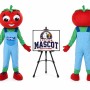Tomato Apple Mascot Costume for Food Events