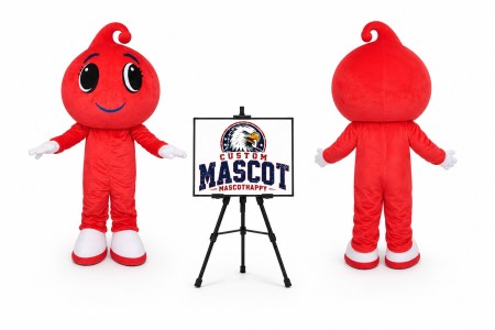 Water Drop Mascot Costume