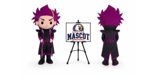 Haired Boy Mascot Costume Haired Boy Mascot Costume