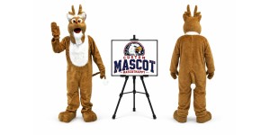 Reindeer Christmas Mascot Costume for Christmas Events Reindeer Christmas Mascot Costume for Christmas Events