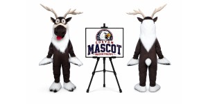 Reindeer Long Hair Quality Mascot Costume for Christmas Events Reindeer Long Hair Quality Mascot Costume for Christmas Events