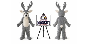 Reindeer Mascot Costume for Christmas Events Reindeer Mascot Costume for Christmas Events