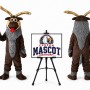 Reindeer Mascot Costume for Christmas Events