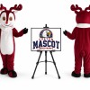 Reindeer Moose Deer Mascot Costume for Christmas Events
