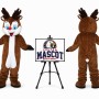 Reindeer Moose Deer Mascot Costume for Christmas Events