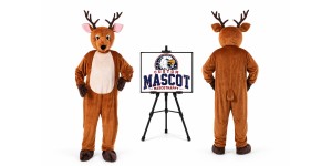 Reindeer Plush Mascot Costume for Christmas Events Reindeer Plush Mascot Costume for Christmas Events