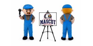 Repairman Mascot Costume Repairman Mascot Costume