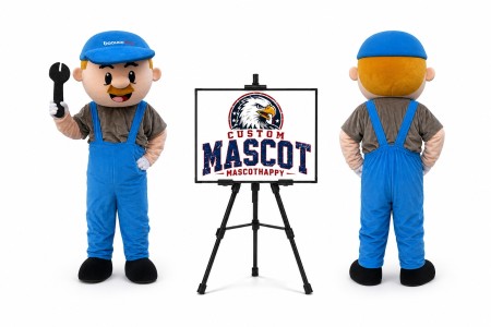 Repairman Mascot Costume