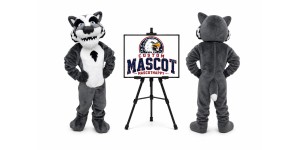 Reyburn Timberwolf Mascot Costume Reyburn Timberwolf Mascot Costume