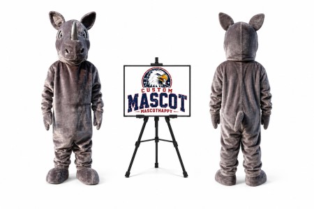 Rhino Mascot Costume