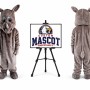 Rhino Rhinoceros Mascot Costume