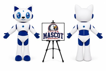 Robot Dog Mascot Costume