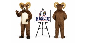 Rocky Ram Mascot Costume Rocky Ram Mascot Costume
