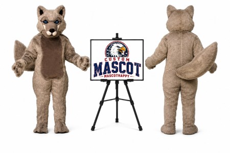 Roger Wolf Mascot Costume