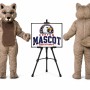 Roger Wolf Mascot Costume