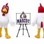 Rooster Mascot Costume